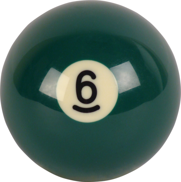 Aramith Premier Replacement Ball – #6 | Golden Break Billiards
